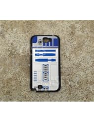 Wireless: SAMSUNG Galaxy NOTE 2 Case R2D2 Starwars BEST Unique COOLEST Note ii Hard COVER - Dziner Cases