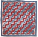 Red Log Cabin, Quilt Queen 85X 95 by Patch Quilts