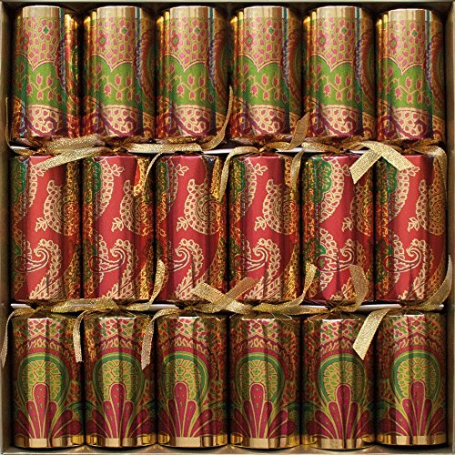 Entertaining with Caspari Jaipur-Jewel Celebration Crackers, 12-1/2