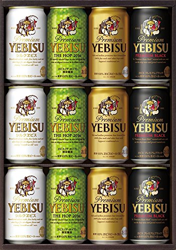 ヱビス4種セット <ザ・ホップ>2016入り ギフトセット YSBH3D 350ml×12本