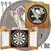Trademark Pittsburgh Penguins Dart Cabinet