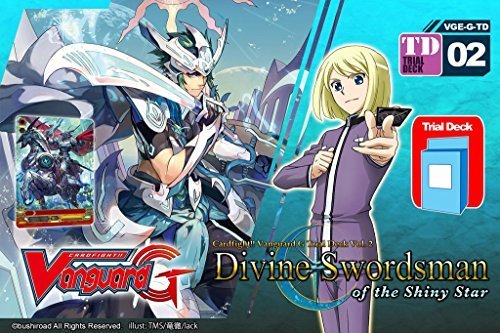 Divine Swordsman of the Shiny Star - Cardfight Vanguard G Gear Chronicle TCG English VGE-G-TD02 Starter Trial Deck - 50 cards