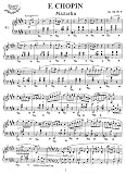 Chopin Mazurka Op. 63, No. 3: Instantly download and print sheet music