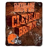 NFL Cleveland Browns 50-Inch-by-60-Inch Micro Raschel Plush Throw