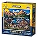 Dowdle Folk Art Glacier National Park Jigsaw Puzzle