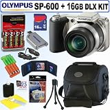 Olympus SP 600UZ 12MP Digital Camera + 16GB Deluxe Accessory Kit 61i86baUKkL. SL160 Olympus SP 600UZ 12MP Digital Camera + 16GB Deluxe Accessory Kit