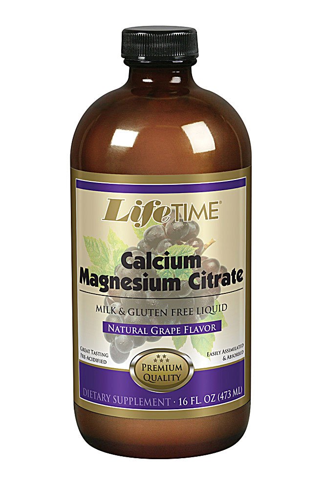 Amazon.com: LifeTime Calcium Magnesium Citrate, Orange/Vanilla, 16 ...