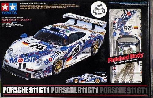 Tamiya 1/24 Porsche 911 GT1 (Pre-painted  &  decaled body)