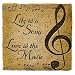 Life is a Song Sentiment Stone Plaque
