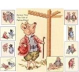 Indoor Furnitures item: Beatrix Potter The Tale of Pigling Bland Cross Stitch Pattern Booklet