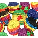 Hackey Sacks Knitted Kick Balls (Pack of 12)