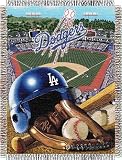 MLB Los Angeles Dodgers 48-Inch-by-60-Inch Acrylic Tapestry Throw
