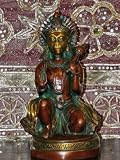10 HANUMAN BAJRANG BALI MAHAVEER HINDU GOD BRASS STATU
