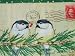 Wilmington All Spruced Up Christmas Birdhouse Block Fabric By the Yard