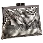 Whiting & Davis Crystal Chevron Cross-Body