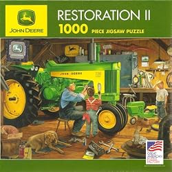 Great American Puzzle Factory John Deere Restoration II 1000 Piece Jigsaw Puzzle