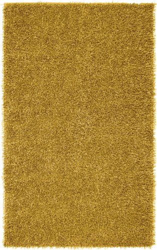 Rizzy Rugs ST-1764 9-Foot by 12-Foot Straw Area Rug, Shag Sunflower/Sunflower