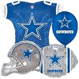 NFL Dallas Cowboys 17-Pack Balloon Party Set
