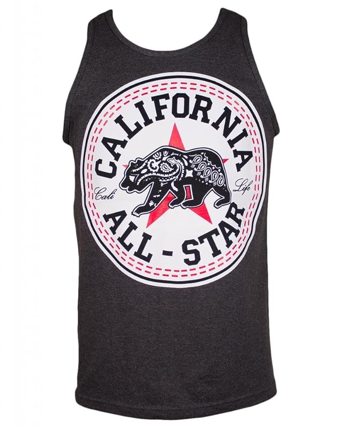 California Republic Mens Cali Tank Top Shirt at Amazon Men's ... California Republic Mens Cali Tank Top Shirt at Amazon Men's ...