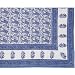 Flat Bed Sheet with Block Print on Cotton Queen Size (bshtd618)