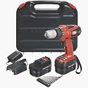 Black & Decker HPD18K-2 18-Volt Ni-Cad 3/8-Inch Cordless Drill/Driver Kit