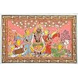Asian Art Home Decor Patachitra Paintings (pata303)