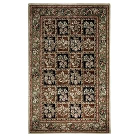 Hand Tufted Wonders of the World Panel Brown Sage Wool Rug WW55 (8' x 10')
