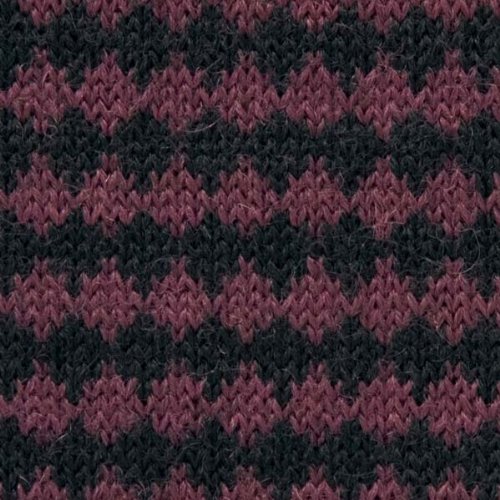 エイ・エス・エム（A.S.M） ニット（フェイクレイヤードダイヤ柄ニット） メンズ