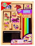 Fancy Horses Stamp Set