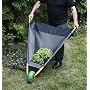 LIGHTWEIGHT, FOLDING WHEELBARROW (616) - LAYS FLAT FOR EASY STORAGE- REDUCED TO CLEAR.