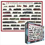 Steam Locomotives 1000 Piece Jigsaw Puzzle Eurographics
