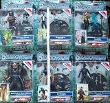 Shadowrun Set of 6 Series One Figures - The action figure game - Hero Clix - Lothan The Wise (Combat Mage), Silver Max (Rigger), The Street Deacon (Vigilante), Liada (Street Mage), G-Dogg (Bouncer), Kyushi (Yakuza) - Made by Wizkids in 2003IMAGE