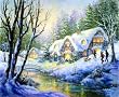 Winter Frolic 1500pc Jigsaw Puzzle by Nicky Boehme