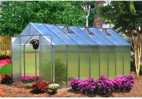 Riverstone Industries Monticello 8 x 16 ft. Greenhouse