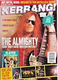 KERRANG MAGAZINE BACK ISSUE 437 THE ALMIGHTY - SLAYER - STONE TEMPLE PILOTS - DEF LEPPARD - MONSTER MAGNET