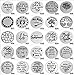 BRCbeads Top Quality Choose 3 Pcs Stainless Steel Floating Charm Plate for 30mm Memory Locket and DIY with Floating Charms