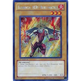  YuGiOh Legendary Collection 2 Single Card Elemental HERO Burstinatrix (Alternate Art) LCGX-EN004 Secret Rare