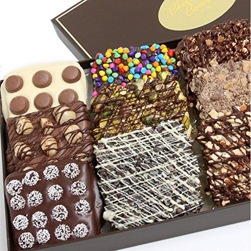 Golden Edibles 9 Piece Ultimate Milk Chocolate Covered Grahams