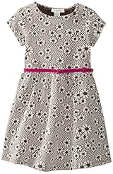 Girls Floral Print Empire   Waistline Polyester/Taffeta/Knit Bubble Dress Spaghetti Strap  Dress
