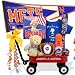 NY Mets Baseball Radio Flyer Baby Wagon by Kara Nessian