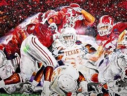 Alabama Painting - Championship Rodeo