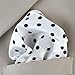 Royal Silk White Polka Dot Silk Pocket Square 100% Silk - Full-Sized 16