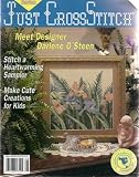 Just Cross Stitch August 1993 Magnificent Fruits and Florals, Iris
