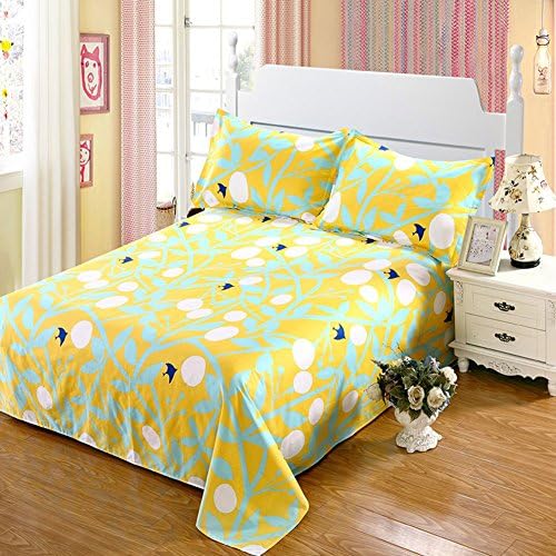 cotton printing bedspreads/Single cotton double sheets-C 160x230cm(63x91inch)