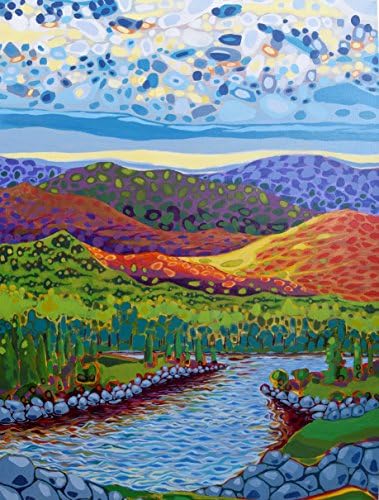 "Mountain Particles" Print Reproduction