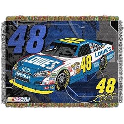 Jimmie Johnson Nascar Triple Woven Jacquard Throw (48x60")"