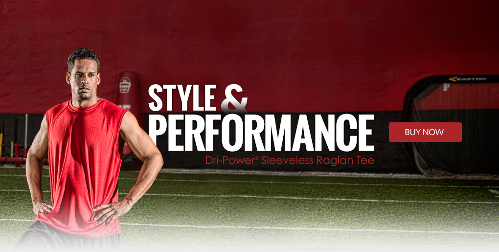 Style and Performance - Sleeveless Raglan Tee