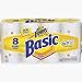 Honeycomb texture for strength. Strong and absorbent. Bounty Basic is just right for all your everyday paper towel jobs. Each roll has 43.68.4 sq. ft. 52 1 ply sheets per roll 11" x 11" size of single sheet. 8 rolls per package. White.