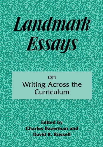 Landmark Essays on Writing Across the Curriculum: Volume 6 (Landmark Essays Series)