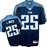 Reebok Tennessee Titans Lendale White Replica Alternate Jersey